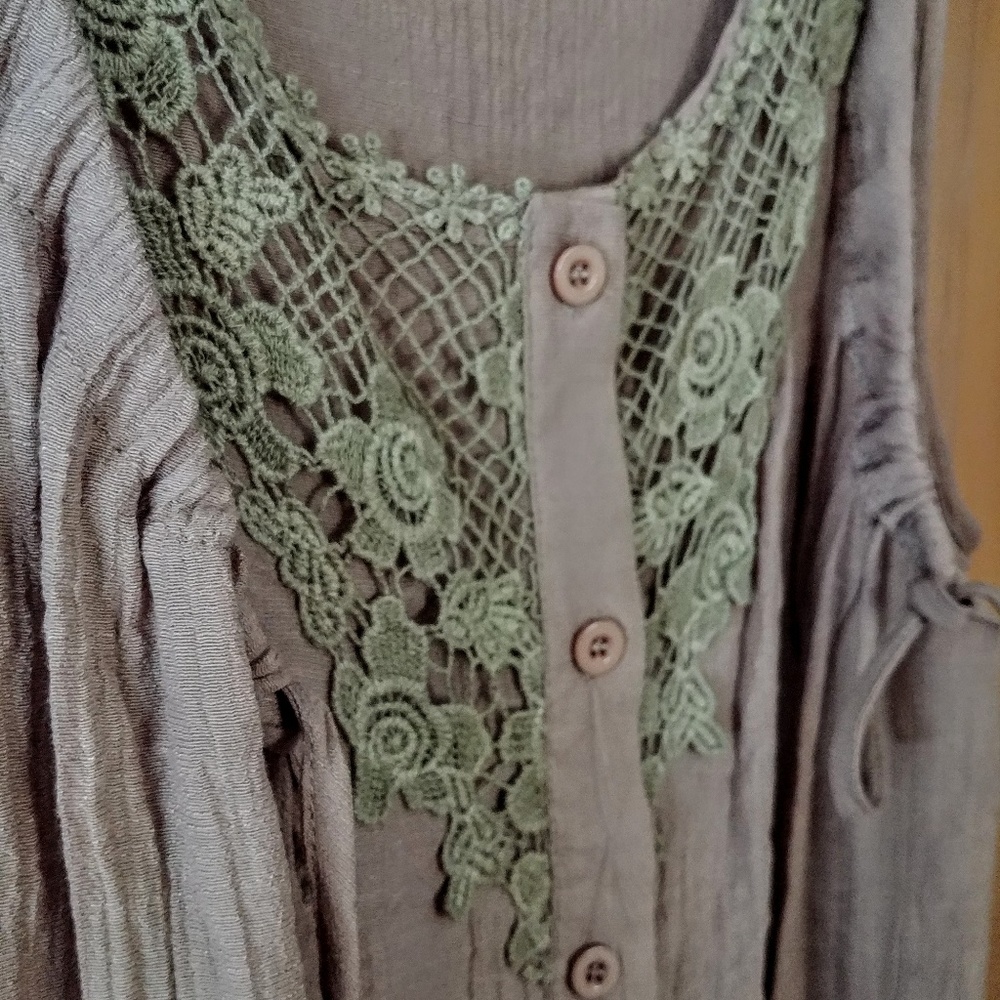 Boho-style Tank w/ Vest